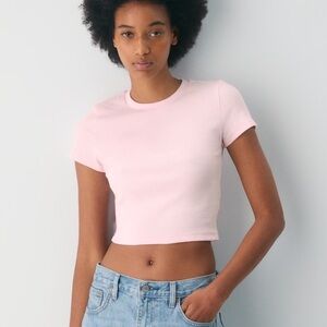 HomeStretch Rib Tune Waist T-Shirt